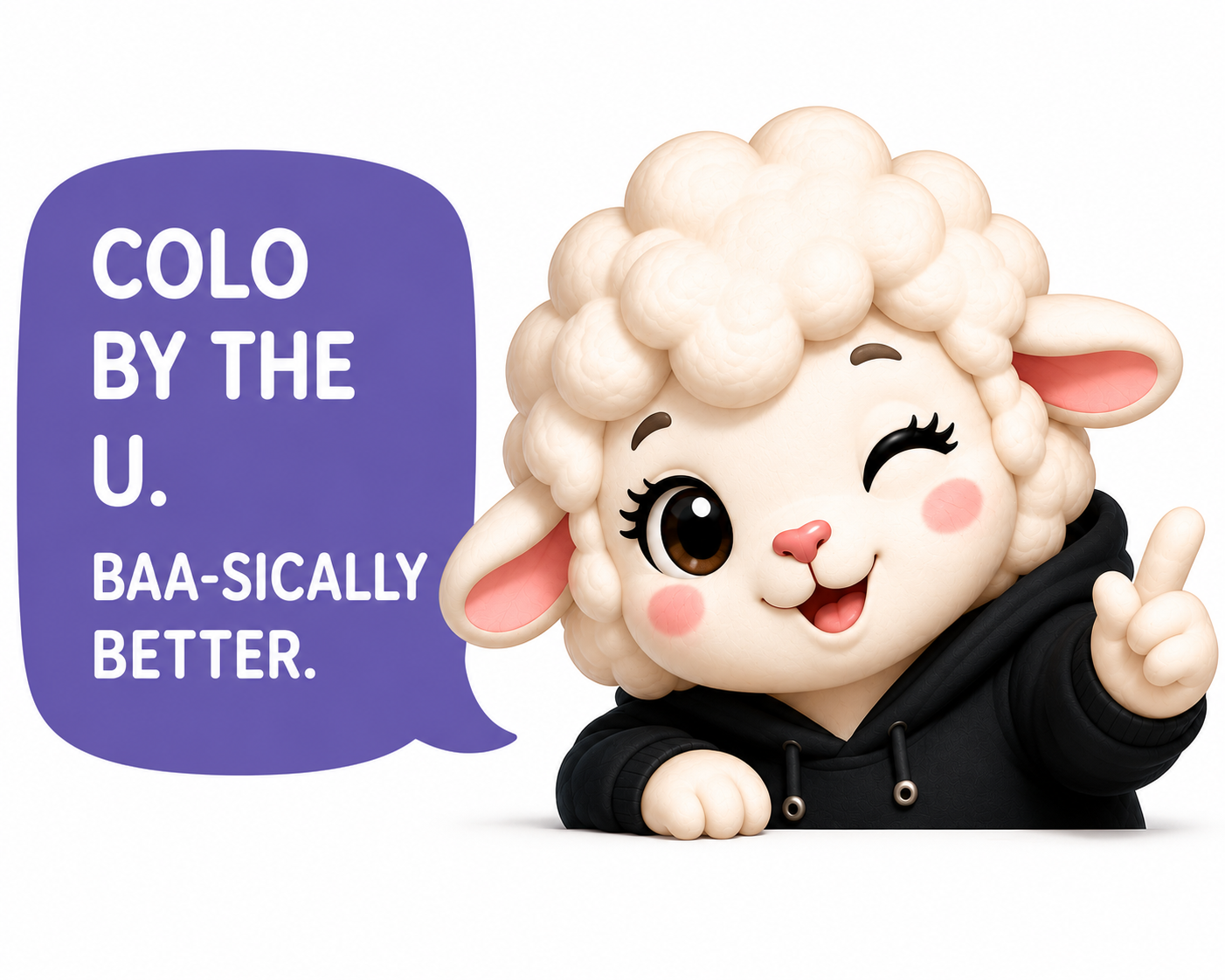 Ewe says: BAA-SICALLY BETTER